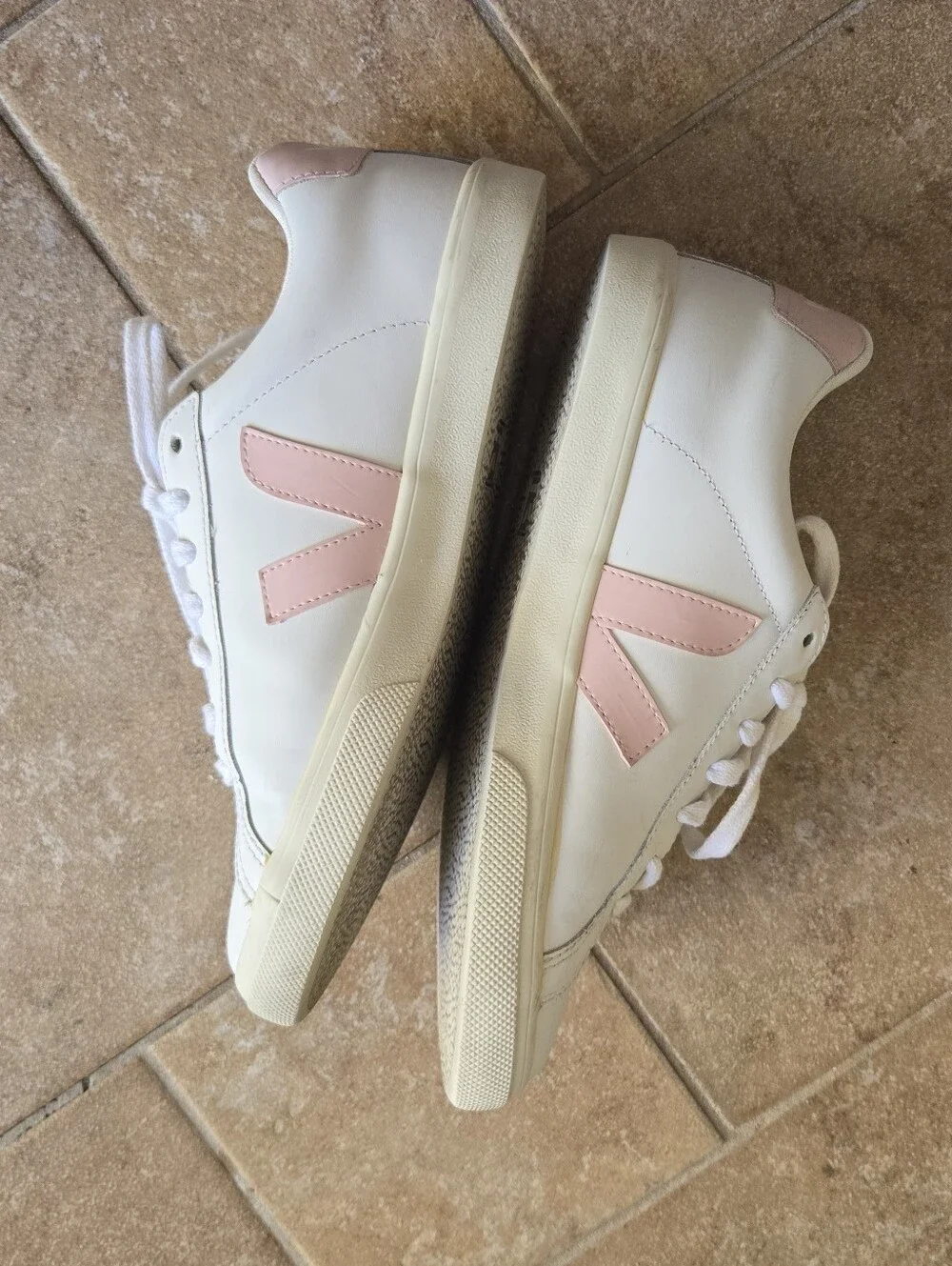 VEJA Sneaker white/petale Size 7 Women’s Shoes